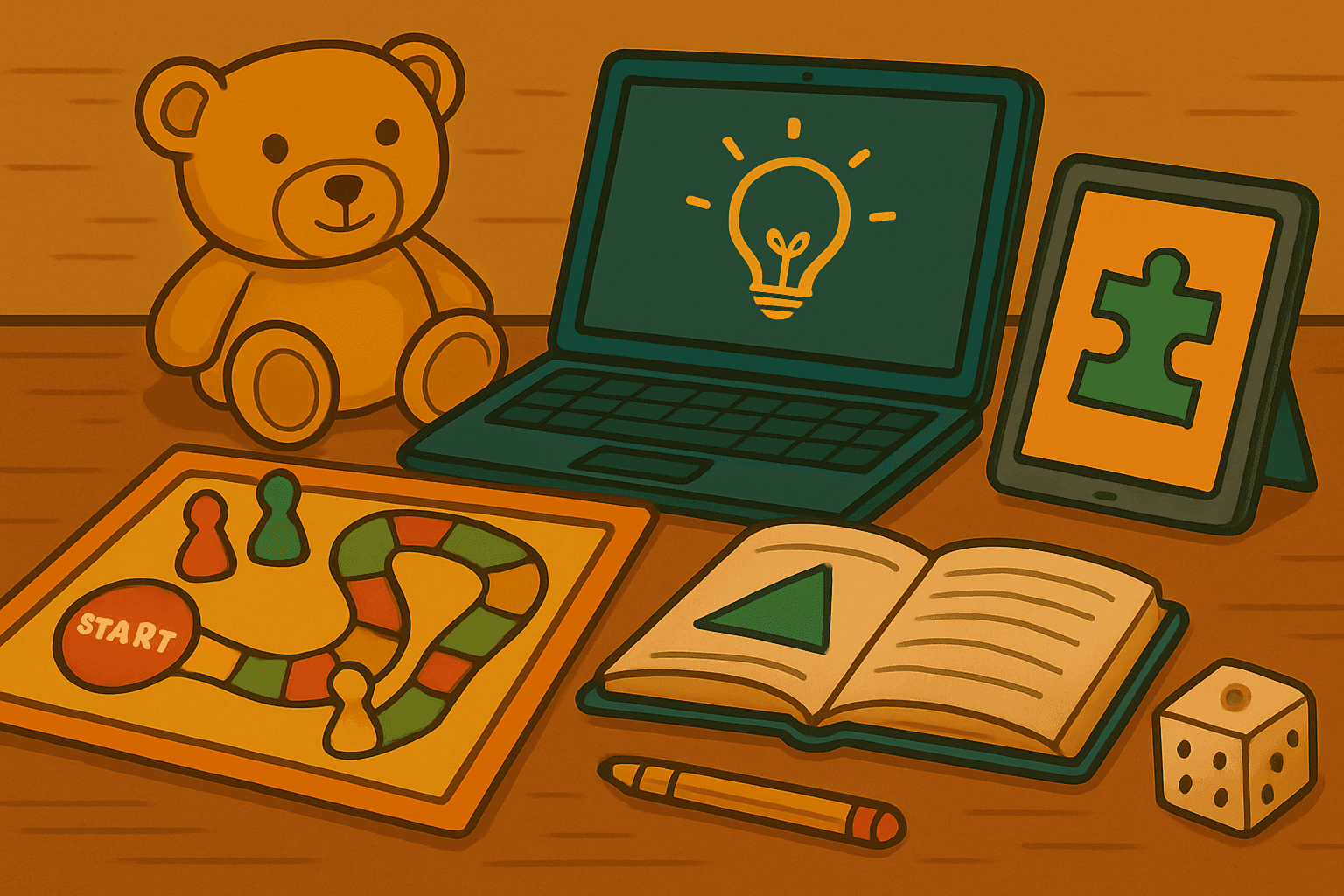 Educational Development through Play - interactive stories for kids