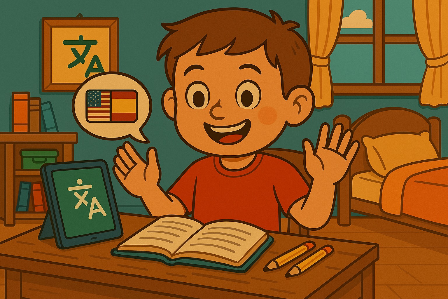 Bilingual Learning - learn spanish by reading